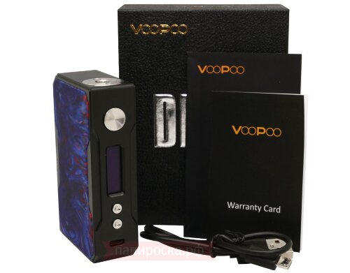 VOOPOO Drag Resin - Black Edition - боксмод - фото 3