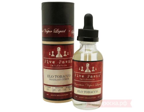 Elo Tobacco - Five Pawns Red