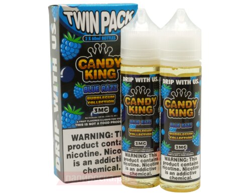 Blue Razz - Candy King Twin Pack