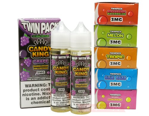 Blue Razz - Candy King Twin Pack - фото 2