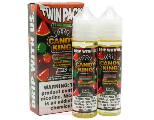 Strawberry Watermelon - Candy King Twin Pack