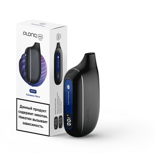 PLONQ Max Smart (8000) -  Ежевика Мята