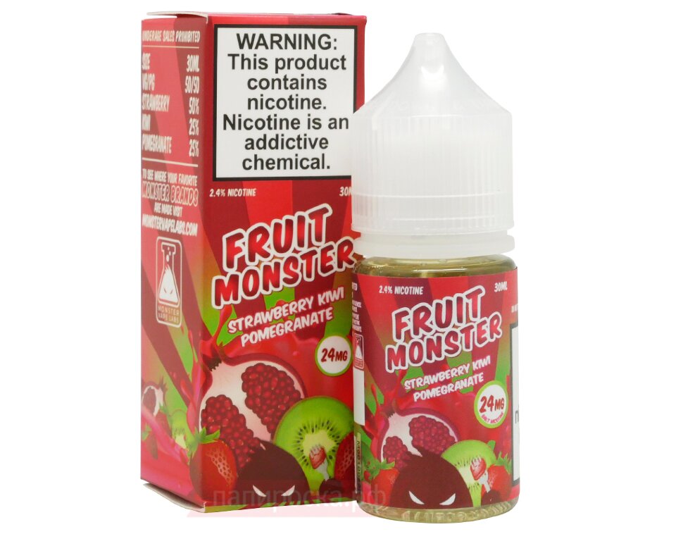 น้ำยาบุหรี่ไฟฟ้า Fruit Monster Strawberry 100 ml 