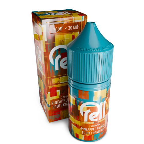 RELL AZURE Sаlt  -Pineapple Passion Fruit Cranberry