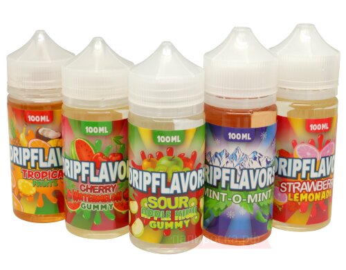 Sour Apple Kiwi Gummy - Drip Flavors - фото 2