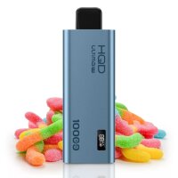Одноразовый ЭСДН HQD ULTIMA PRO (10000) - С ароматом Кислые Мармеладные Червячки
