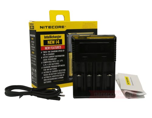 Nitecore NEW i4 - универсальное зарядное устройство - фото 2