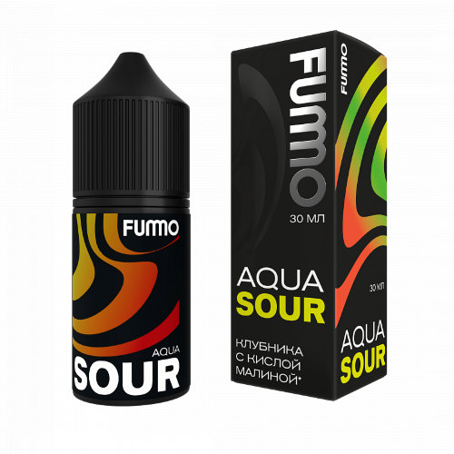 Fumo AQUA SOUR - Клубника с Кислой Малиной