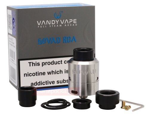 Vandy Vape Govad - обслуживаемый атомайзер для дрипа - фото 3