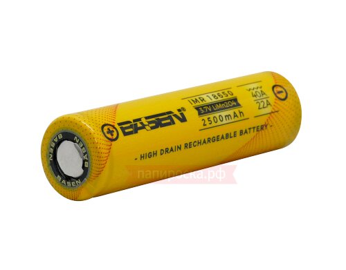 Basen 18650 (2500mAh, 22A) - высокотоковый аккумулятор - фото 2