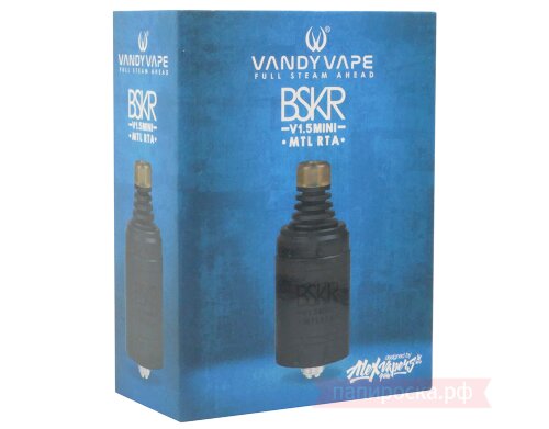 Vandy Vape Berserker BSKR V1.5 MINI MTL RTA - обслуживаемый бакомайзер - фото 12