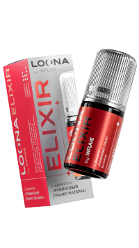 Inflave Loona Elixir - Рубиновый Гранат Малина