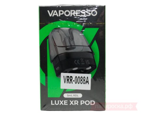 Vaporesso LUXE XR POD 5ml - картридж (без испарителя)(1шт)