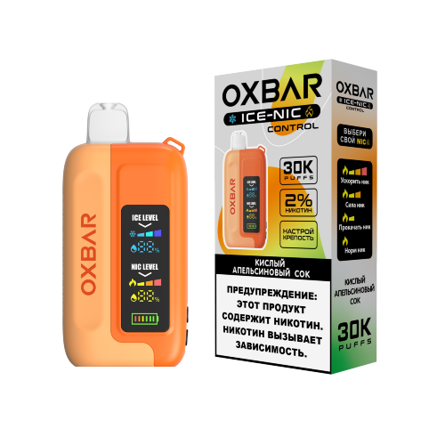 OXBAR (30.000) - Кислый Апельсиновый Сок