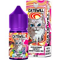 Сatswill Salt - Ананасовый Сироп с Виноградом Лед
