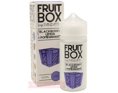Blackberry Lemon Pomegranate - Fruitbox by Panda's