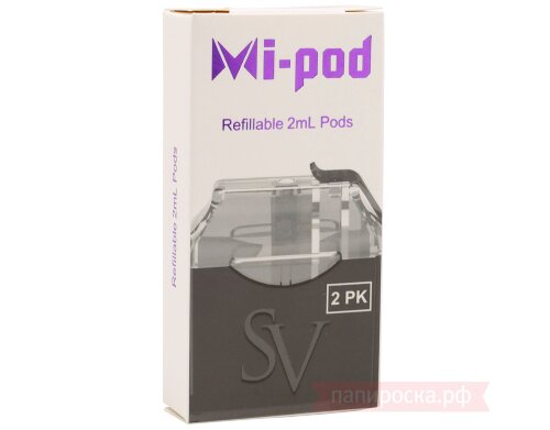 Smoking Vapor Mi-POD / WI-POD  X - картридж (2шт) - фото 5