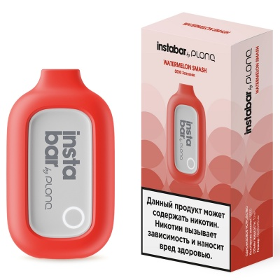 Одноразовый ЭСДН Instabar by PLONQ (5000) - С ароматом Спелый арбуз