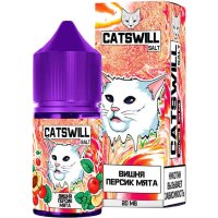 Сatswill Salt - Вишня Персик Мята