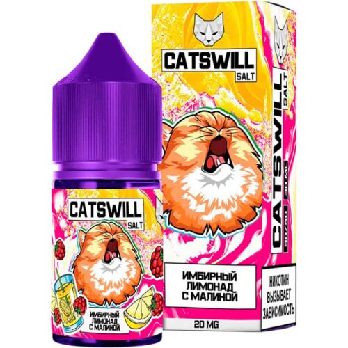 Сatswill Salt - Имбирный Лимонад с Малиной
