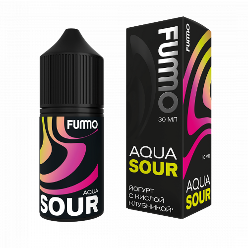 Fumo AQUA SOUR - Йогурт с Кислой Клубникой