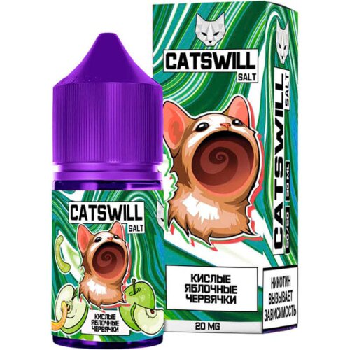 Сatswill Salt - Кислые Яблочные Червячки