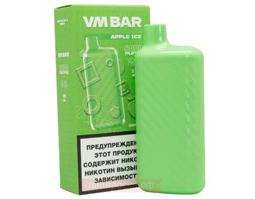 Vape Me Bar 6000 - Apple Ice