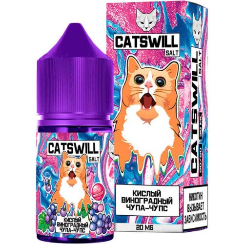 Сatswill Salt - Кислый Виноградный Чупа-Чупс