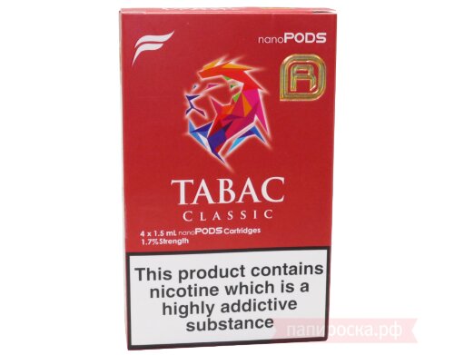 Tabac Classic - Nanostix Nanopods NEW картриджи (4 шт)
