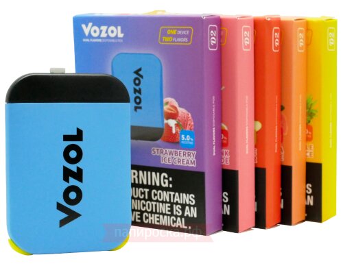 VOZOL D2 - Banana Ice + Mango Apple Pear - фото 2