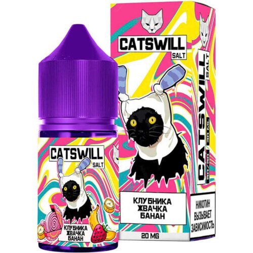 Сatswill Salt - Клубника Жвачка Банан