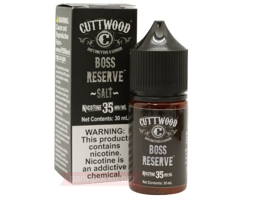 Boss Reserve - Cuttwood Salt