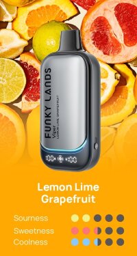 Funky Lands Lost Mary (30000) - Лимон Лайм Грейпфрут