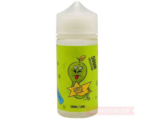 Green Apple Sour - NicVape Sour Collection