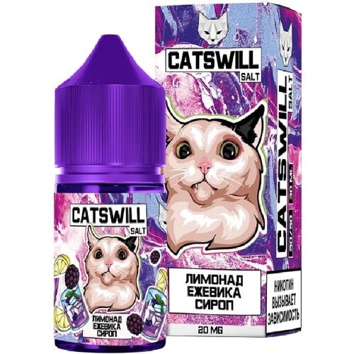 Сatswill Salt - Лимонад Ежевика Сироп