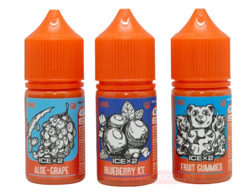 Fruit Gummies Ice x2 - RELL Orange Salt - фото 2