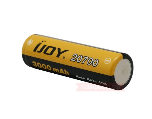 IJOY 20700 (3000mAh, 40А) - высокотоковый аккумулятор - фото 3