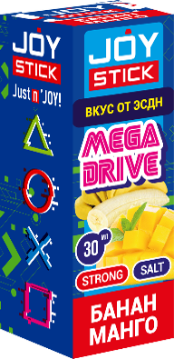 Жидкость для ЭСДН JoyStick MegaDrive 30мл - С ароматом Банан Манго