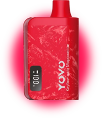 Одноразовый ЭСДН YOVO (7000) - С ароматом Клубничное Мороженое
