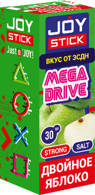 Жидкость для ЭСДН JoyStick MegaDrive 30мл - С ароматом Двойное Яблоко