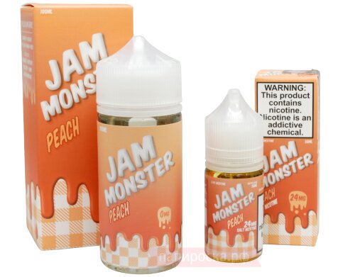 Peach - Jam Monster Salt - фото 2