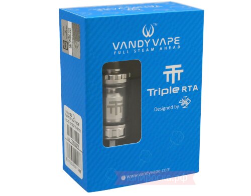 Vandy Vape Triple 28 RTA - обслуживаемый бакомайзер - фото 10