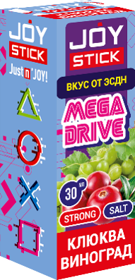 Жидкость для ЭСДН JoyStick MegaDrive 30мл - С ароматом Клюква Виноград