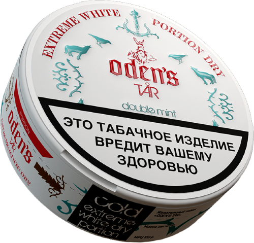 Жевательный табак ODEN'S TAR Double Mint