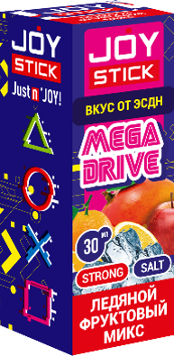 Жидкость для ЭСДН JoyStick MegaDrive 30мл - С ароматом Ледяной Фруктовый Микс