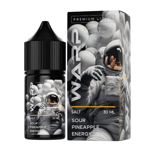Жидкость для ЭСДН Warp Premium - С ароматом Кислый Ананасовый Энергетик