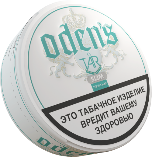 Жевательный табак ODEN'S TAR Double Mint Slim
