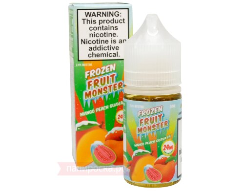 Mango Peach Guava Ice - Frozen Fruit Monster Salt