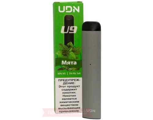 Мята UDN U9 - электронная сигарета (одноразовая)