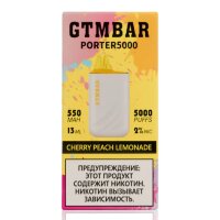 GTM Bar Porter 5000 - Cherry Peach Lemonade